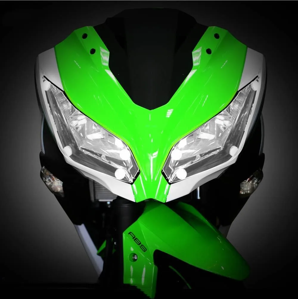 For KAWASAKI NINJA 300 NINJA 250 faro motocicleta Protector Escudo de cubierta de la pantalla de la lente
For KAWASAKI NINJA 300 NINJA 250 faro motocicleta Protector Escudo de cubierta de la pantalla de la lente