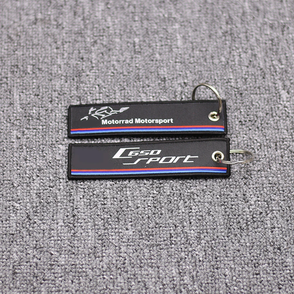 New Arrival Embroidery Key Holder Chain Collection Keychain for BMW C650 SPORT C 650 Motorcycle Badge Keyring
New Arrival Embroidery Key Holder Chain Collection Keychain for BMW C650 SPORT C 650 Motorcycle Badge Keyring