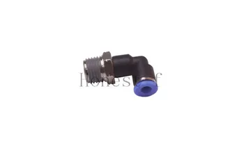 Pneumatic Push in Quick Touch to Connect Fitting 1/4" OD Tube x 1/4" Male NPT 90 Deg Elbow Coupler
Pneumatic Push in Quick Touch to Connect Fitting 1/4" OD Tube x 1/4" Male NPT 90 Deg Elbow Coupler