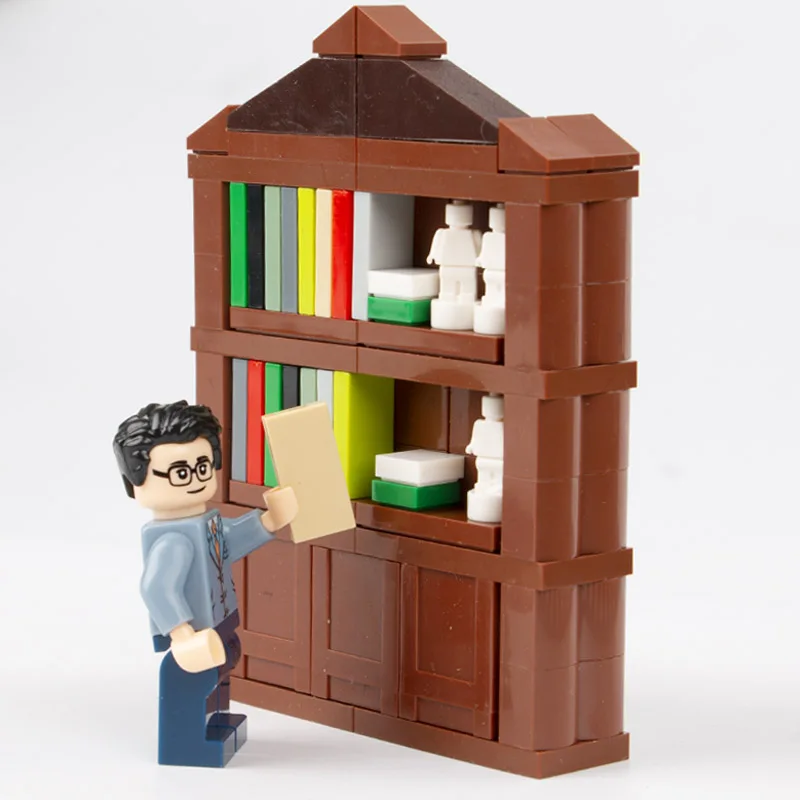 DIY Building Blocks City Family Room Furniture Set Mini Bookcase Cabinet Toys Figure Parts Accessory Bricks Children Gifts C049
DIY Building Blocks City Family Room Furniture Set Mini Bookcase Cabinet Toys Figure Parts Accessory Bricks Children Gifts C049