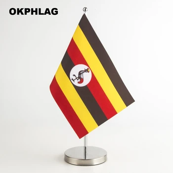 Uganda desk Flag with Stand 14*21CM table Banners Customize for Office House Party KS-0185
Uganda desk Flag with Stand 14*21CM table Banners Customize for Office House Party KS-0185