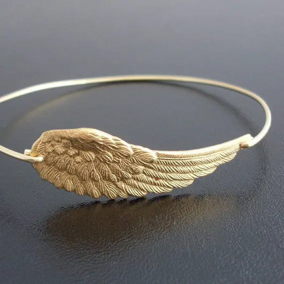 Gold/silver Color Angel Wing Bracelet Gift for Friend,mom Retro Beautiful Western Jewelry Hot Selling YPQ0092
Gold/silver Color Angel Wing Bracelet Gift for Friend,mom Retro Beautiful Western Jewelry Hot Selling YPQ0092
