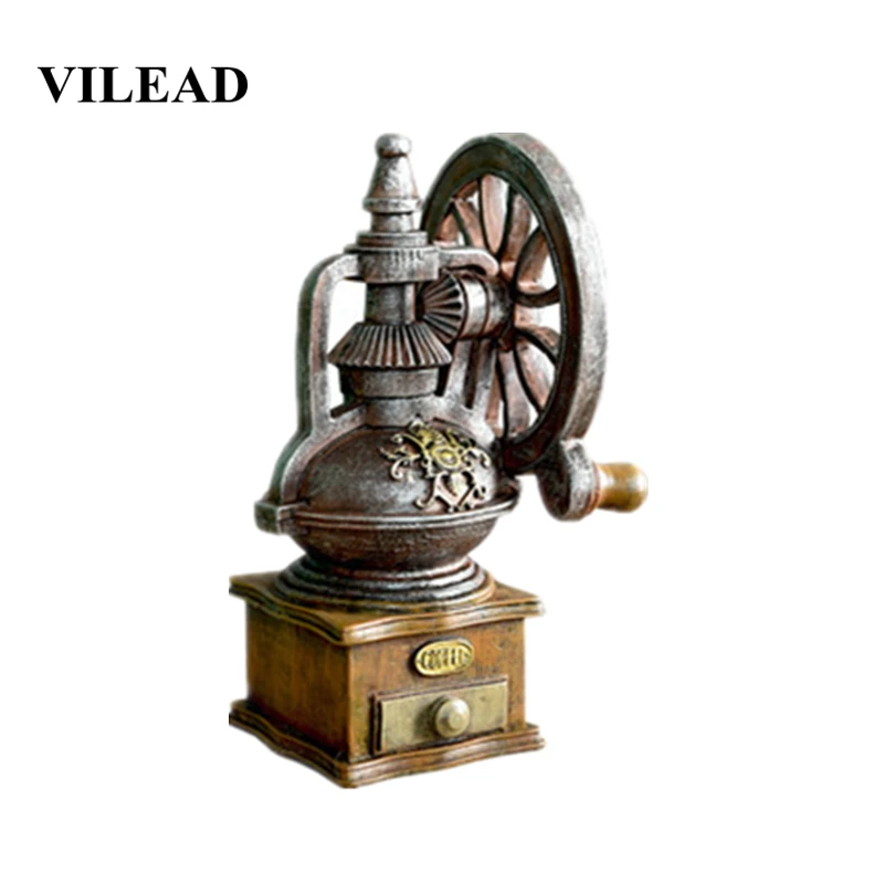 VILEAD 9.4" Resin Coffee Machine Figurines European Creative Bar Home Crafts Soft Decor Entrance Christmas Decorations for Home
VILEAD 9.4" Resin Coffee Machine Figurines European Creative Bar Home Crafts Soft Decor Entrance Christmas Decorations for Home