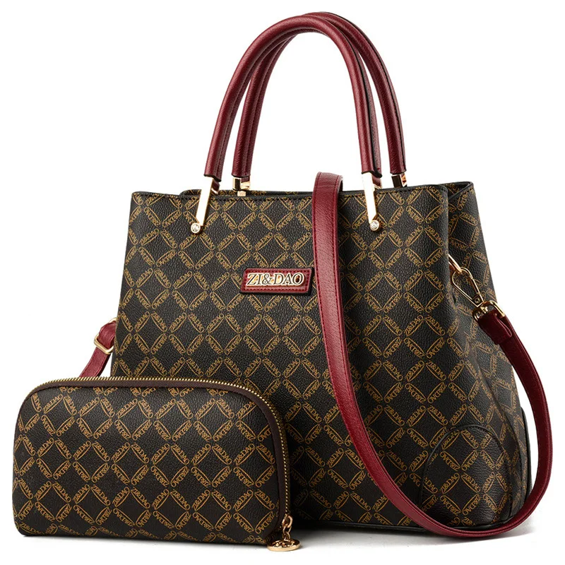 Brand Designer High Quality Women Handbag Messenger Bags Shoulder Bags 2 Bags/set Casual Laies Handbag
Brand Designer High Quality Women Handbag Messenger Bags Shoulder Bags 2 Bags/set Casual Laies Handbag