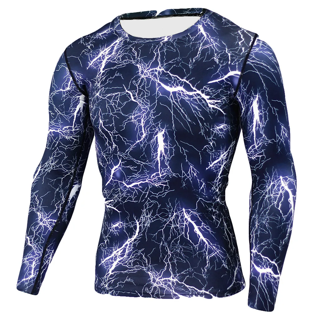 JAYCOSIN 2019 Men's Lightning Print Long Sleeve Quick-drying Fitness Sports Tight Set Running Casual Men's Tops Sweat
JAYCOSIN 2019 Men's Lightning Print Long Sleeve Quick-drying Fitness Sports Tight Set Running Casual Men's Tops Sweat