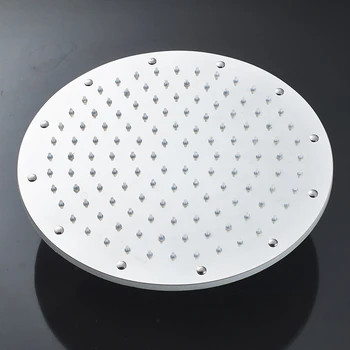 Shinesia Chrome LED Big Size Shower Head Wall/Ceiling Mount Shower Faucet Head Sprayer Bathroom Accessories Round Shower Head
Shinesia Chrome LED Big Size Shower Head Wall/Ceiling Mount Shower Faucet Head Sprayer Bathroom Accessories Round Shower Head