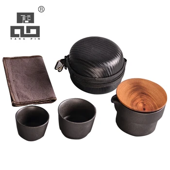 TANGPIN ceramic teapot gaiwan teacups chinese teaware portable travel tea sets with travel bag
TANGPIN ceramic teapot gaiwan teacups chinese teaware portable travel tea sets with travel bag