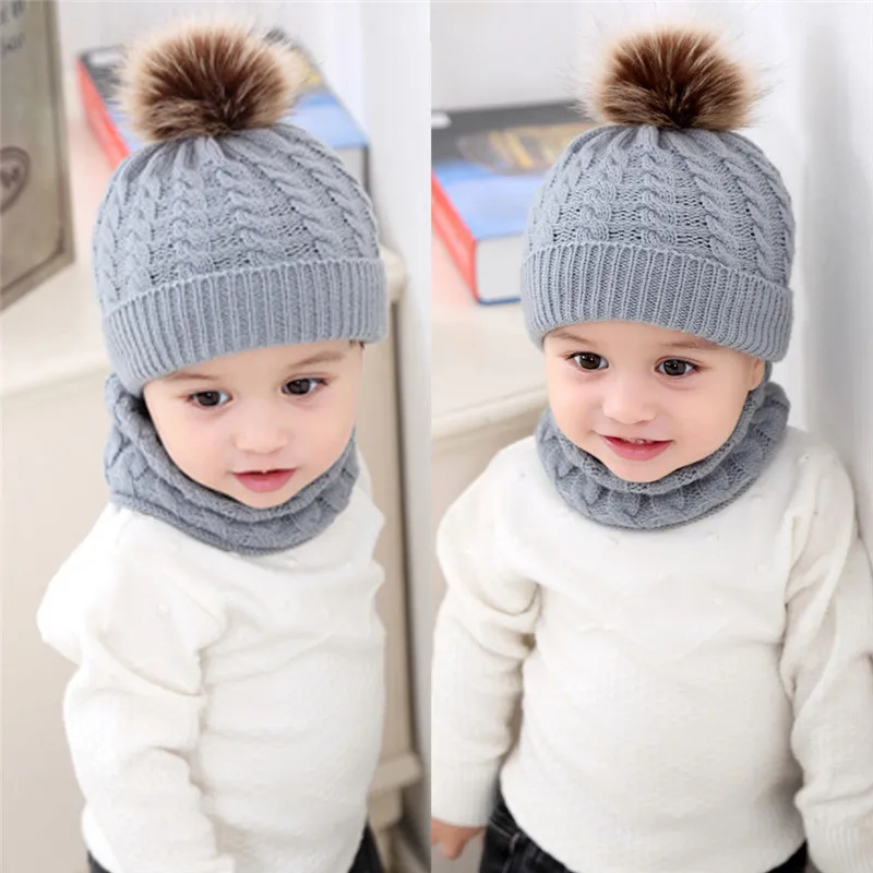 2018 Fashion Warm Winter Fur Ball Hat&Scarf Sets For Kids Girls 2 Pieces Set Knitted Unisex Hat Scarf Warm Outfits Sets For Baby
2018 Fashion Warm Winter Fur Ball Hat&Scarf Sets For Kids Girls 2 Pieces Set Knitted Unisex Hat Scarf Warm Outfits Sets For Baby