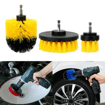 LEEPEE Auto Car Detailing Cleaning Tool Car Auto Care Wash Brush Drill Scrubber Brush Kit Hard Bristle Cleaning Brush 3pcs/set
LEEPEE Auto Car Detailing Cleaning Tool Car Auto Care Wash Brush Drill Scrubber Brush Kit Hard Bristle Cleaning Brush 3pcs/set