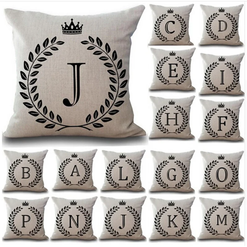 coxeer Letters Printed Cushion Cover Linen Pillowcase Sofa Chair Pillow Cover 45x45cm Square Pillowcase 26 Options Almofada New
coxeer Letters Printed Cushion Cover Linen Pillowcase Sofa Chair Pillow Cover 45x45cm Square Pillowcase 26 Options Almofada New