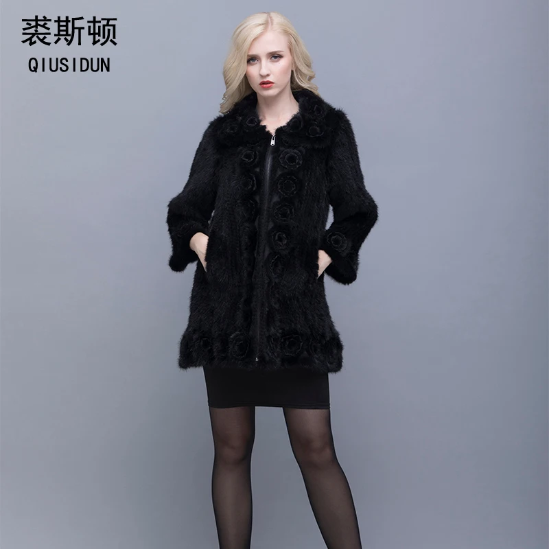 Real Mink Fur Jacket Woman Winter Warm Coat Oversized Fur Collar With Flowers Fashionable Skirt Style Clothing L-4XL
Real Mink Fur Jacket Woman Winter Warm Coat Oversized Fur Collar With Flowers Fashionable Skirt Style Clothing L-4XL