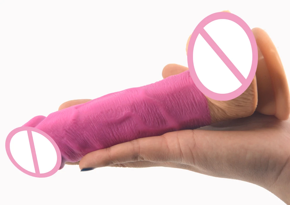 Силиконовый Фаллоимитатор На Присоске