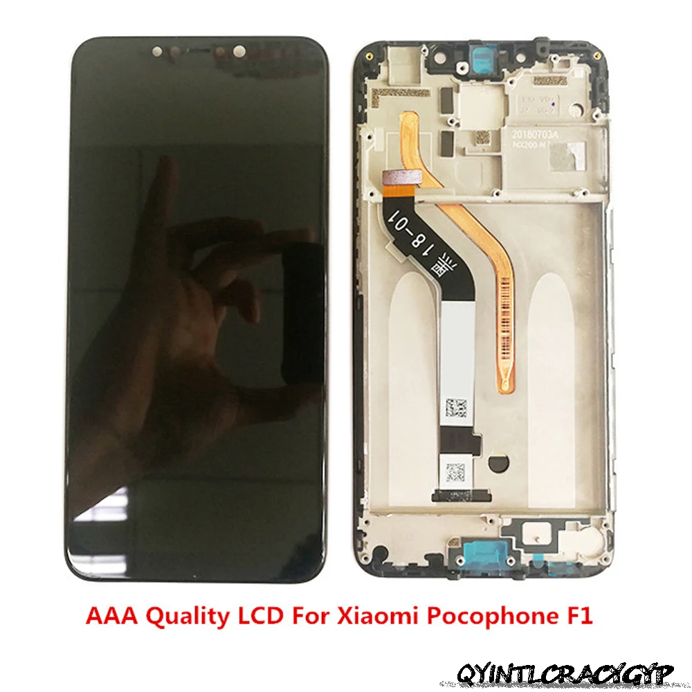 Высококачественный ЖК-дисплей 6,18 дюйма A ++ для Xiaomi Pocophone F1, ЖК-дисплей, экран, дигитайзер с сенсорным экраном, стеклянная панель для POCO F1 LCD
Высококачественный ЖК-дисплей 6,18 дюйма A ++ для Xiaomi Pocophone F1, ЖК-дисплей, экран, дигитайзер с сенсорным экраном, стеклянная панель для POCO F1 LCD