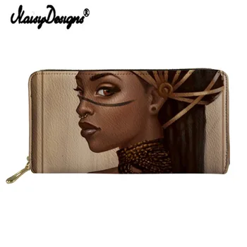 Noisydesigns Art Afro Girl Print Women's Wallet Luxury Zipper PU Clutch Kawaii Portfel Portable Bag Ladies Money Coin Long Purse
Noisydesigns Art Afro Girl Print Women's Wallet Luxury Zipper PU Clutch Kawaii Portfel Portable Bag Ladies Money Coin Long Purse