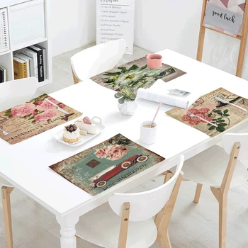 Retro Stamp Bird Flower Geometric Pattern Table Set Mat Butterfly Table Napkin Placemat Kitchen Decor Dining Accessories 42x32cm
Retro Stamp Bird Flower Geometric Pattern Table Set Mat Butterfly Table Napkin Placemat Kitchen Decor Dining Accessories 42x32cm