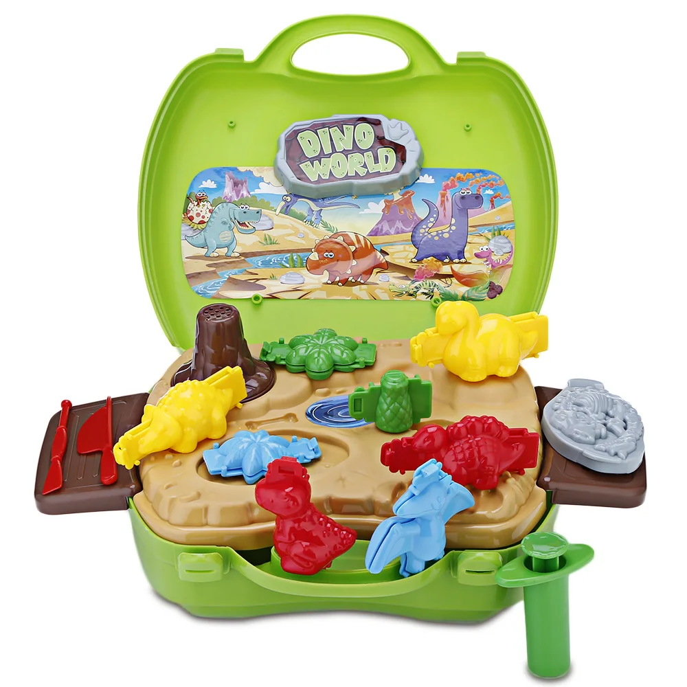 BOWA Suitcase Toy Kids Play Dough - Dinosaur Develop Intelligence Portable Case Keeps Everything In One Place Toys
BOWA Suitcase Toy Kids Play Dough - Dinosaur Develop Intelligence Portable Case Keeps Everything In One Place Toys