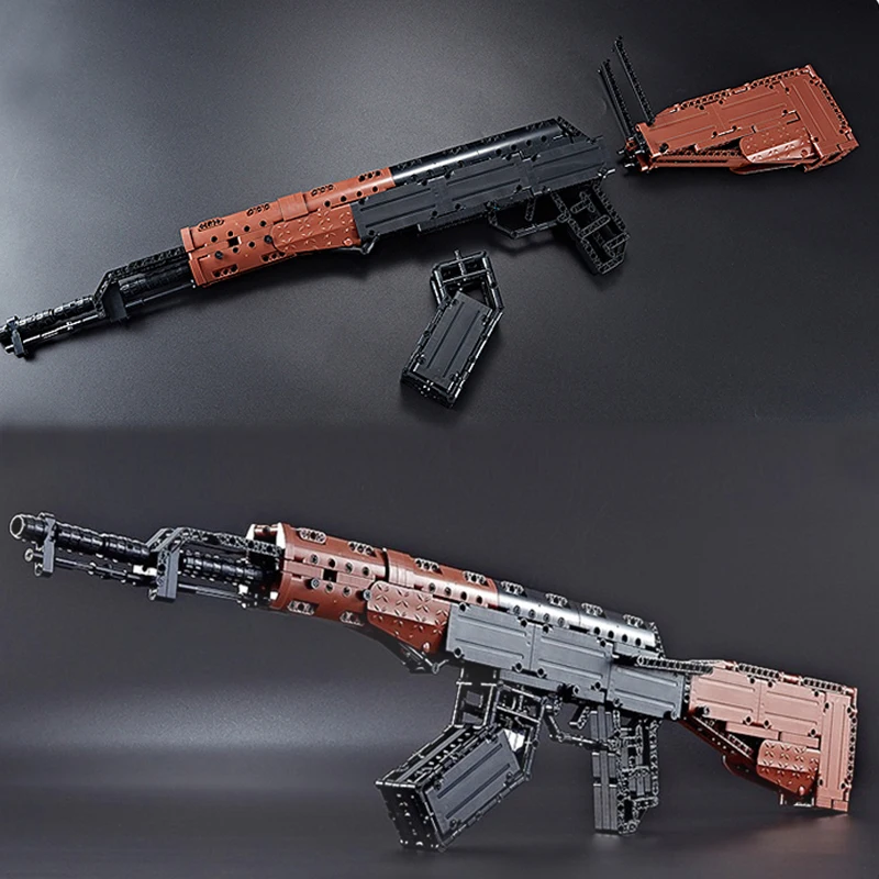 Technic Rifle SWAT Military Army AKM guns Model Building Blocks Brick Sets Weapon Compatible PUBG UZI Toy boys ww2 war 2
Technic Rifle SWAT Military Army AKM guns Model Building Blocks Brick Sets Weapon Compatible PUBG UZI Toy boys ww2 war 2