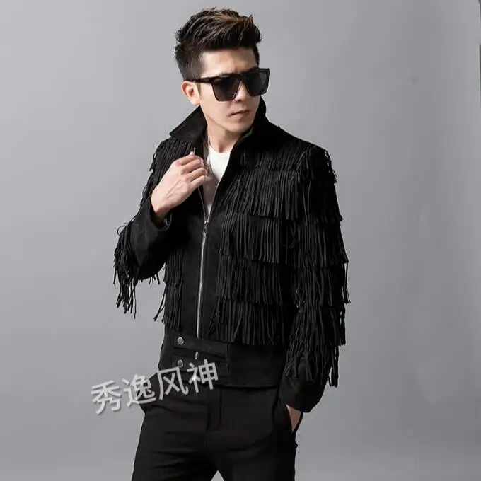 Men's handsome Slim jacket Court style embroidery fashion trend deduction long-sleeved punk wind nightclub singer out sui
Men's handsome Slim jacket Court style embroidery fashion trend deduction long-sleeved punk wind nightclub singer out sui