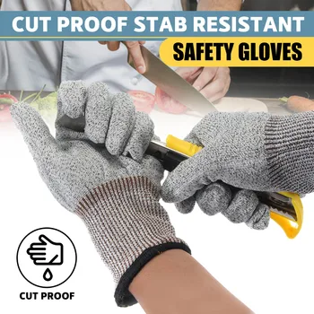 Aomily 5 Grade Cut Resistant Oven Glove Cut Proof Stab Resistant Stainless Steel Wire Metal Mesh Butcher Gloves Kitchen Gloves
Aomily 5 Grade Cut Resistant Oven Glove Cut Proof Stab Resistant Stainless Steel Wire Metal Mesh Butcher Gloves Kitchen Gloves