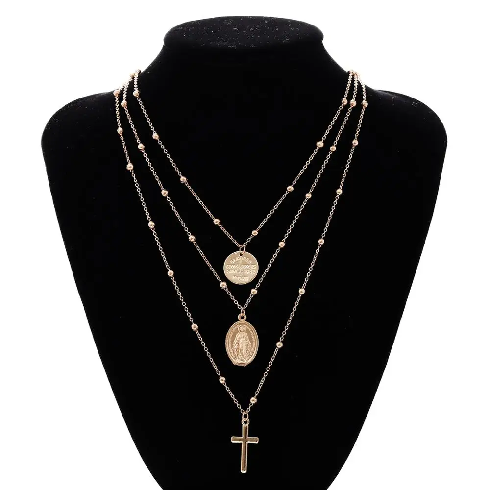 Bls-miracle New Multi-layer Sequins Necklace For Women BOHO DIY Multiple Styles Chokers Necklaces Collar Fashion Jewelry Gift
Bls-miracle New Multi-layer Sequins Necklace For Women BOHO DIY Multiple Styles Chokers Necklaces Collar Fashion Jewelry Gift