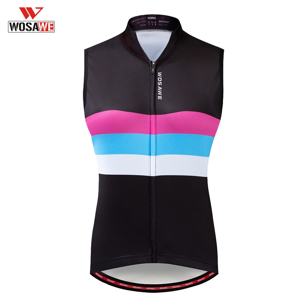 WOSAWE Running Vest Breathable Summer Sleeveless Cycling Vest Reflective Tape Gilet Mesh Fabric Ropa Ciclismo MTB Bike Bicycle
WOSAWE Running Vest Breathable Summer Sleeveless Cycling Vest Reflective Tape Gilet Mesh Fabric Ropa Ciclismo MTB Bike Bicycle