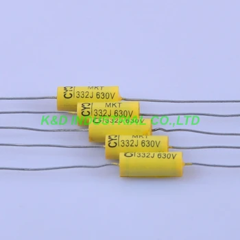 10pcs Vintage Radio Tubular Polye Film Capacitor Axial 0.0033uf 332 630V for Guitar Amplifier
10pcs Vintage Radio Tubular Polye Film Capacitor Axial 0.0033uf 332 630V for Guitar Amplifier