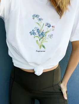 fashionshow HJN Retro Style Forget Me Not Floral Print T-Shirt Hipsters Cute Aesthetic Tee
fashionshow HJN Retro Style Forget Me Not Floral Print T-Shirt Hipsters Cute Aesthetic Tee