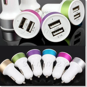 2016 New Arrival Micro Auto Universal Dual 2 Port USB Car Charger For iPhone/ iPad 2.1A Mini Car Charger Adapter
2016 New Arrival Micro Auto Universal Dual 2 Port USB Car Charger For iPhone/ iPad 2.1A Mini Car Charger Adapter