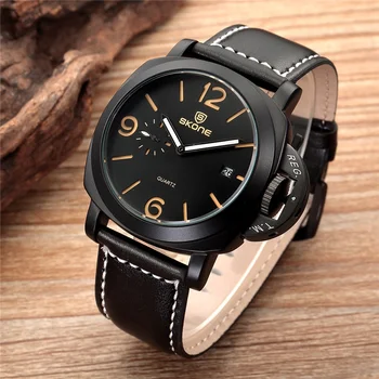 SKONE Brand Military Army Men's Watches Classic Male Luxury Watch Male Auto Date Leather Sport Waterproof Quartz Wristwatch
SKONE Brand Military Army Men's Watches Classic Male Luxury Watch Male Auto Date Leather Sport Waterproof Quartz Wristwatch
