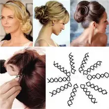 Волосы длинные Для женщин Средний 10 шт. Pin спин спираль шт для