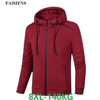 FAISIENS Hooded Large Size Jackets Men Sweatshirts Zipper Hipster Big 5XL 7XL 8XL Sportwear Man Hoodies Red Outwear Loose Coats
FAISIENS Hooded Large Size Jackets Men Sweatshirts Zipper Hipster Big 5XL 7XL 8XL Sportwear Man Hoodies Red Outwear Loose Coats