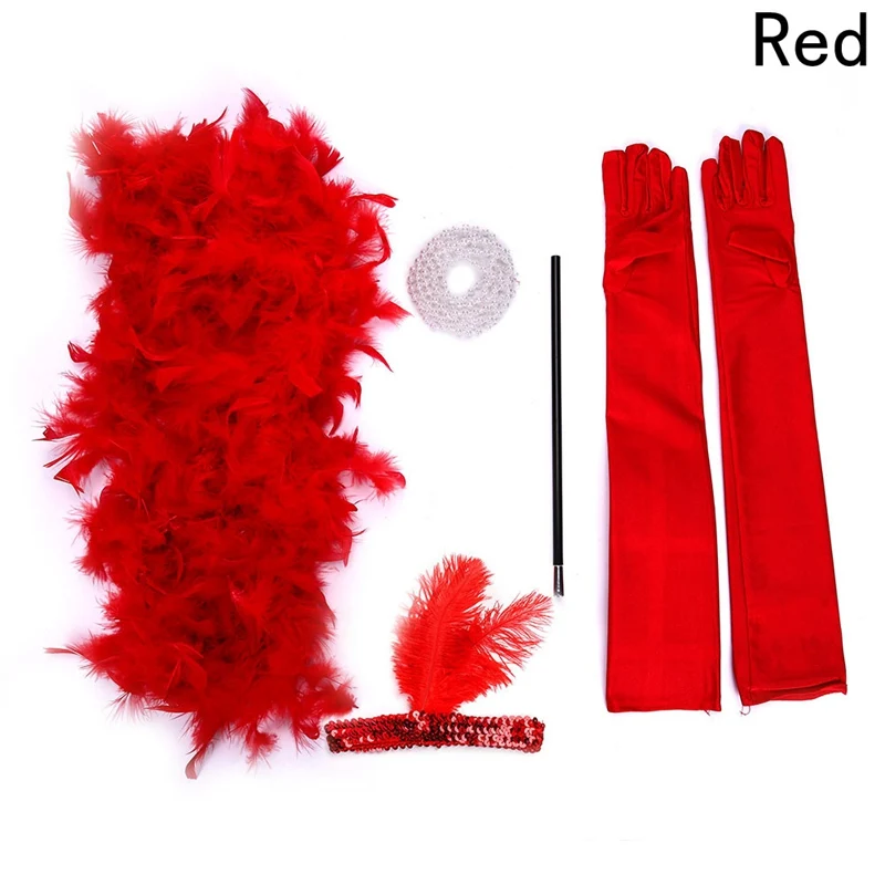 Girl Gangster Girl 6PCS Set Hen Party Fancy Dress Accessories Costume Accessory Kit Ladies 1920s Flapper
Girl Gangster Girl 6PCS Set Hen Party Fancy Dress Accessories Costume Accessory Kit Ladies 1920s Flapper