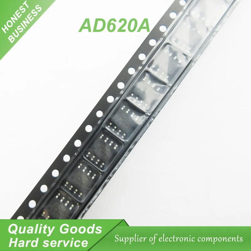 5 шт., бесплатная доставка, AD620AR AD620ARZ AD620A AD620 SOP8, контрольно-измерительный усилитель, 100% новый, оригинальный, гарантия качества
5 шт., бесплатная доставка, AD620AR AD620ARZ AD620A AD620 SOP8, контрольно-измерительный усилитель, 100% новый, оригинальный, гарантия качества