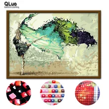 DIY Diamond Painting 5D Cross Stitch Kits Full Square Diamond Embroidery Water Painting Beautiful dance Girl wall Sticker Diamo
DIY Diamond Painting 5D Cross Stitch Kits Full Square Diamond Embroidery Water Painting Beautiful dance Girl wall Sticker Diamo