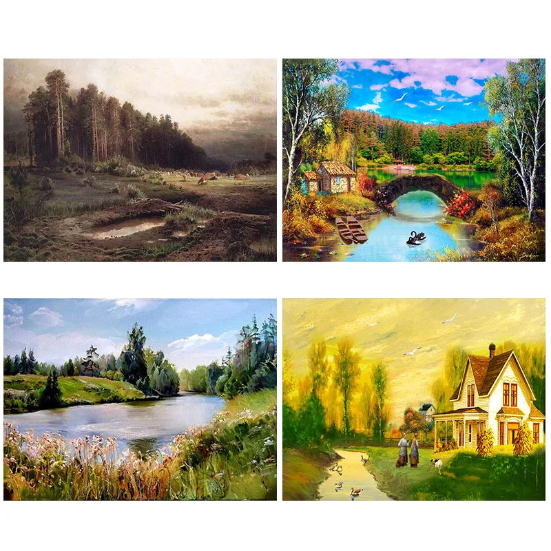Landscape Beautiful Scenery Full Square Drill Round Drill 5D Diamond Painting Home Decoration Resin Embroidery Cross Stitch Gift
Landscape Beautiful Scenery Full Square Drill Round Drill 5D Diamond Painting Home Decoration Resin Embroidery Cross Stitch Gift