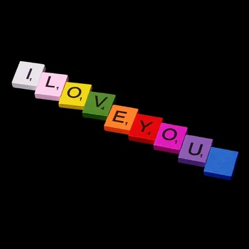 100Pcs Wooden Colourful Scrabble Tiles Mix Letters Varnished Alphabet Scrabbles
100Pcs Wooden Colourful Scrabble Tiles Mix Letters Varnished Alphabet Scrabbles