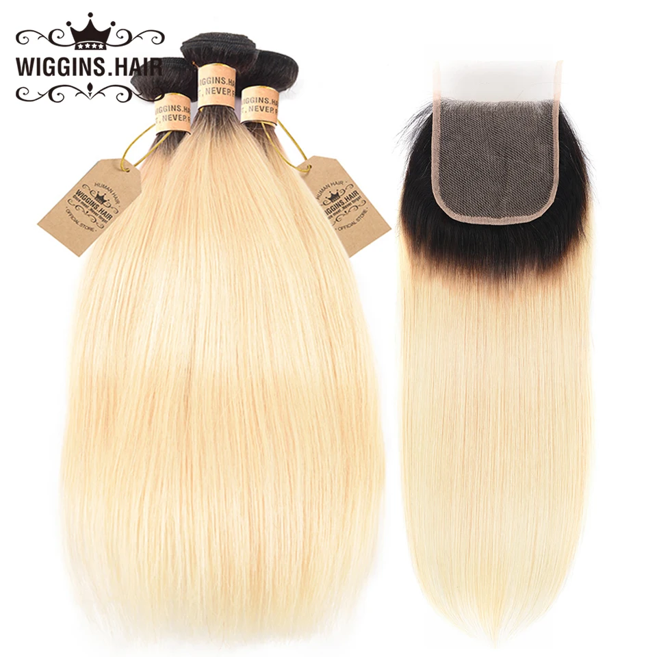 Wiggins T1b/613 Straight Hair Bundles With Closure Ombre Hair 3 Bundles With Closure Colored Brazilian Remy Human Hair Any Mixed
Wiggins T1b/613 Straight Hair Bundles With Closure Ombre Hair 3 Bundles With Closure Colored Brazilian Remy Human Hair Any Mixed