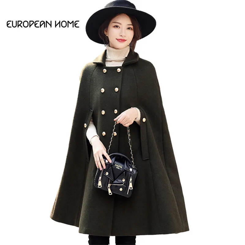 New Autumn Winter Woolen Cloak Jacket Women Clothing High Quality Elegant Plus Size Fashion Cashmere Long Cape Poncho Coat Women
New Autumn Winter Woolen Cloak Jacket Women Clothing High Quality Elegant Plus Size Fashion Cashmere Long Cape Poncho Coat Women