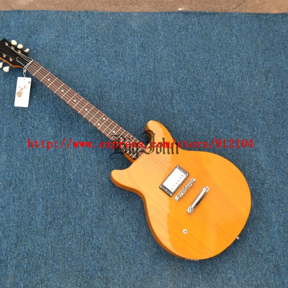 free shipping new Big John left-hand electric guitar with mahogany body in yellow F-3373
free shipping new Big John left-hand electric guitar with mahogany body in yellow F-3373