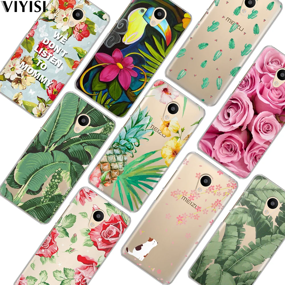 VIYISI Phone Case For Meizu M6 M5 Note Cover M5S 5C 3s Note Pro6 U10 U20 Green Leaf Flower Carcasas Back Coque Etui Fundas Bags
VIYISI Phone Case For Meizu M6 M5 Note Cover M5S 5C 3s Note Pro6 U10 U20 Green Leaf Flower Carcasas Back Coque Etui Fundas Bags