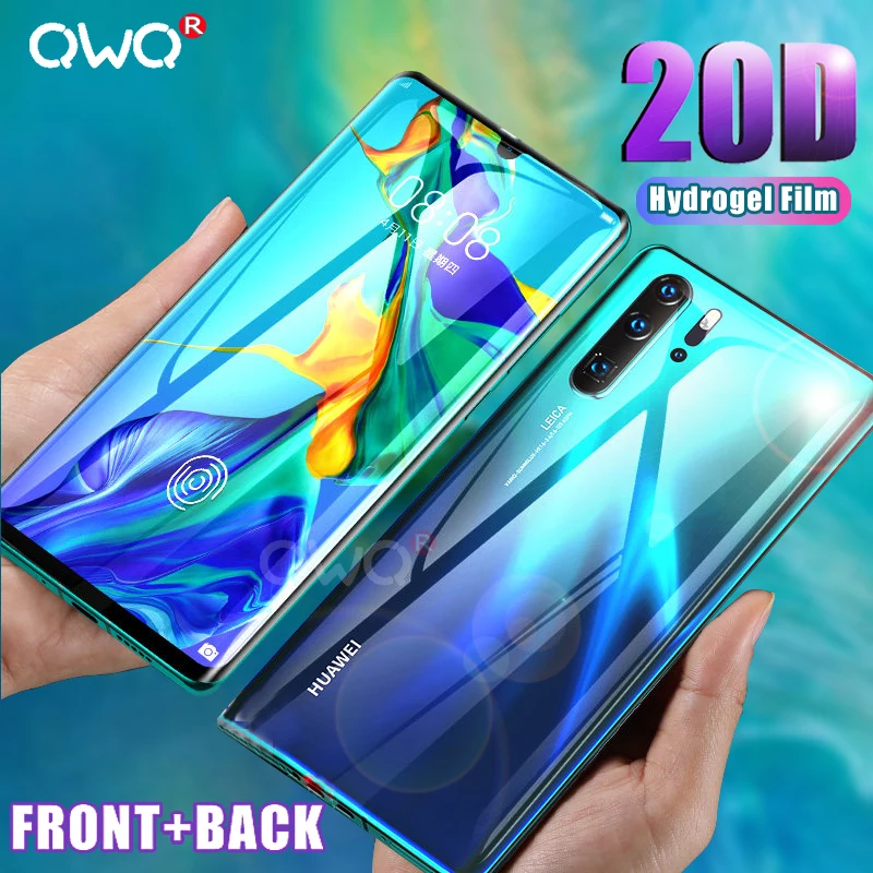 20D Front & Back Hydrogel Film For Huawei P30 P20 Lite P Smart 2019 Screen Protector For Huawei Mate 20 10 Lite Not Glass Film
20D Front & Back Hydrogel Film For Huawei P30 P20 Lite P Smart 2019 Screen Protector For Huawei Mate 20 10 Lite Not Glass Film