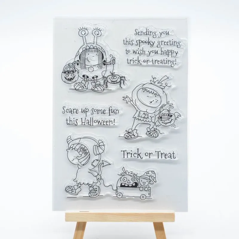Monster Transparent Clear Silicone Stamp/Seal for DIY scrapbooking/photo album Decorative clear stamp sheets
Monster Transparent Clear Silicone Stamp/Seal for DIY scrapbooking/photo album Decorative clear stamp sheets