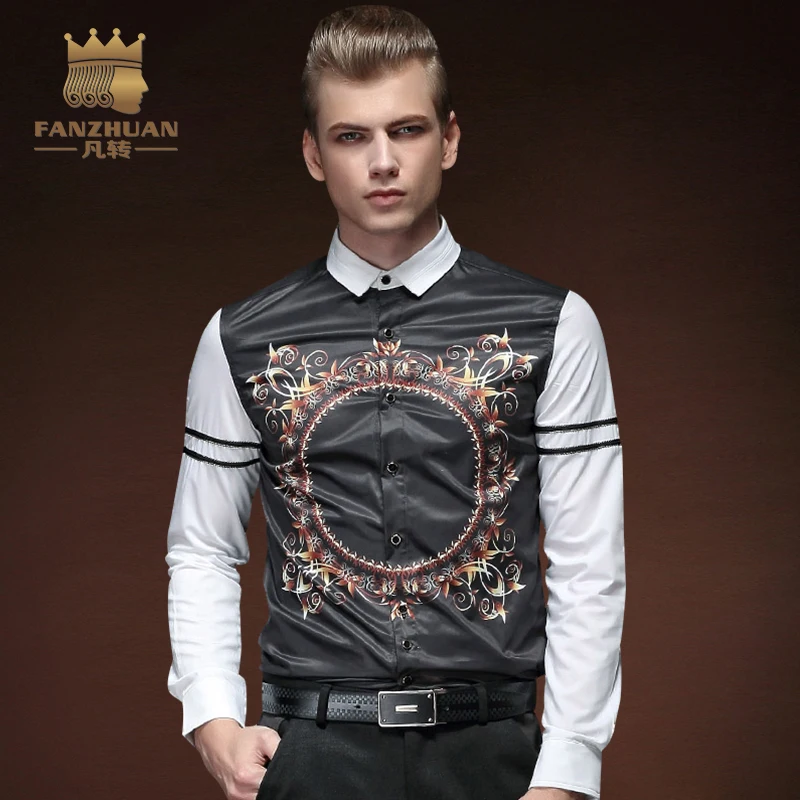FANZHUAN 2017 Men Print Shirts Fashion Shirt Men Featured Brands Mens Dress Shirts Slim Fit Men Shirt Camisa Masculina M-5XL
FANZHUAN 2017 Men Print Shirts Fashion Shirt Men Featured Brands Mens Dress Shirts Slim Fit Men Shirt Camisa Masculina M-5XL