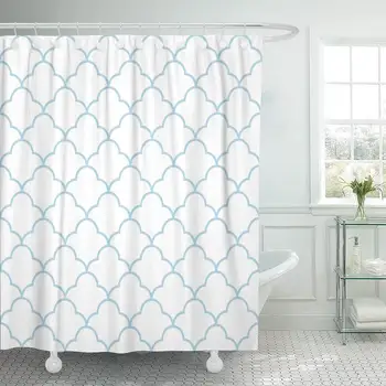 Shower Curtain with Hooks Abstract Quatrefoil Wave Pattern Ancient Arabic Arc Asian Bending Circle Classic Decorative Bathroom
Shower Curtain with Hooks Abstract Quatrefoil Wave Pattern Ancient Arabic Arc Asian Bending Circle Classic Decorative Bathroom