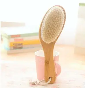 Full Body Natural Bristle Middle Long Handle Wood Wooden Shower Dry Skin Exfoliation Bath Brush Massager Back Spa Scrubber
Full Body Natural Bristle Middle Long Handle Wood Wooden Shower Dry Skin Exfoliation Bath Brush Massager Back Spa Scrubber