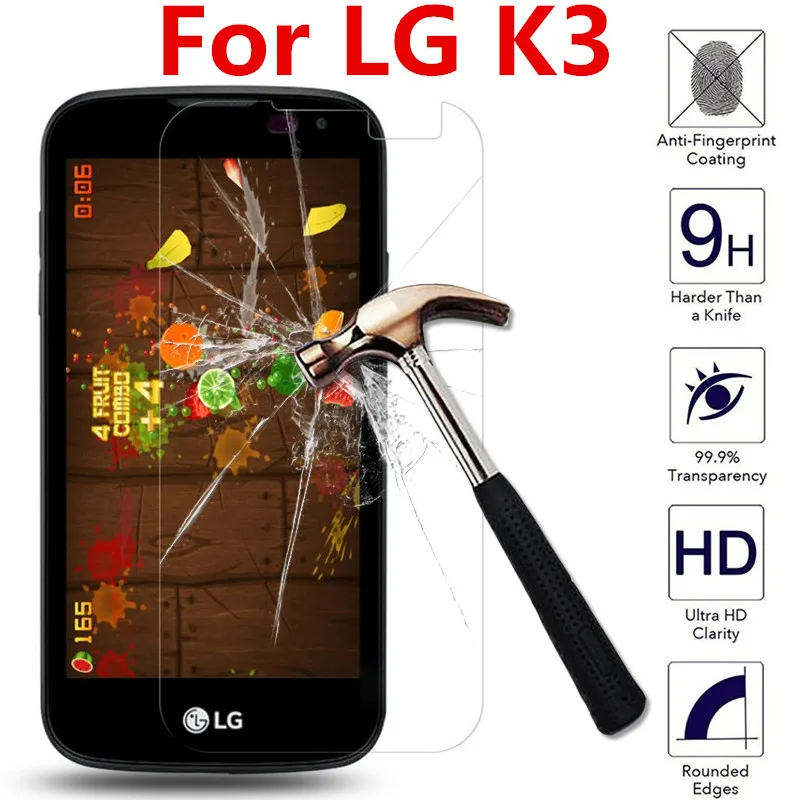 For LG K3 K 3 LTE K100 K100DS LS450 4.5 inch 2.5D Tempered Glass Screen Protector For LG LGK3 Phone Protective Guard Film Case
For LG K3 K 3 LTE K100 K100DS LS450 4.5 inch 2.5D Tempered Glass Screen Protector For LG LGK3 Phone Protective Guard Film Case