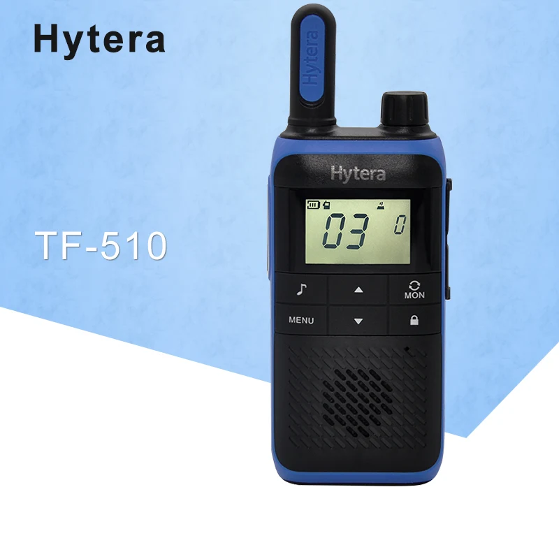 Hytera TF-510 License-Free Public Handheld Interphone Mini Handset Outdoor Walkie Talkie
Hytera TF-510 License-Free Public Handheld Interphone Mini Handset Outdoor Walkie Talkie
