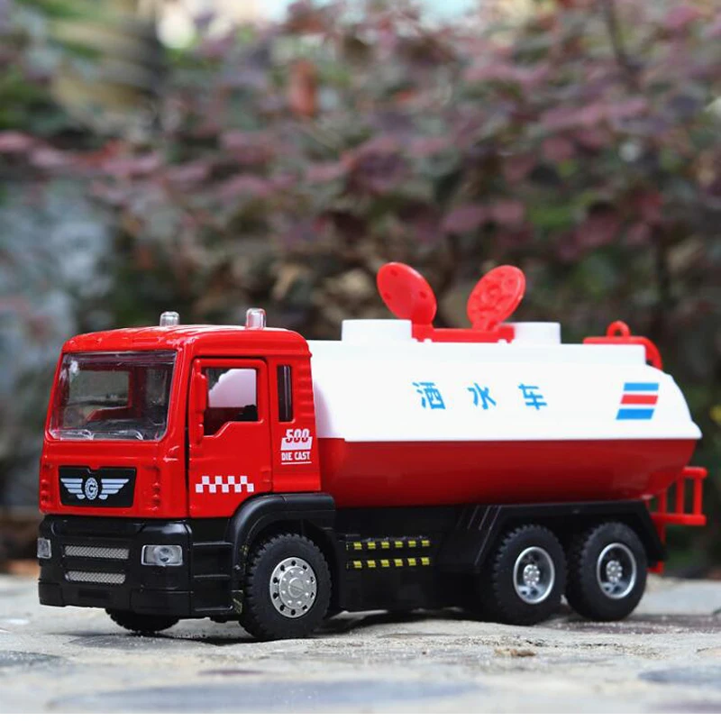 High Simulation Alloy Pull Back Sprinkler Model Trucks Metal Engineering Vehicles 1: 32 Music Sound Car Toys
High Simulation Alloy Pull Back Sprinkler Model Trucks Metal Engineering Vehicles 1: 32 Music Sound Car Toys