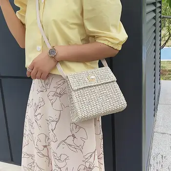 Hot Mini Straw Bags For Women 2019 Ladies Joker Crossbody Fashion Shoulder Drawstring Dumplings Travel Purses Phone Bag bolsa
Hot Mini Straw Bags For Women 2019 Ladies Joker Crossbody Fashion Shoulder Drawstring Dumplings Travel Purses Phone Bag bolsa