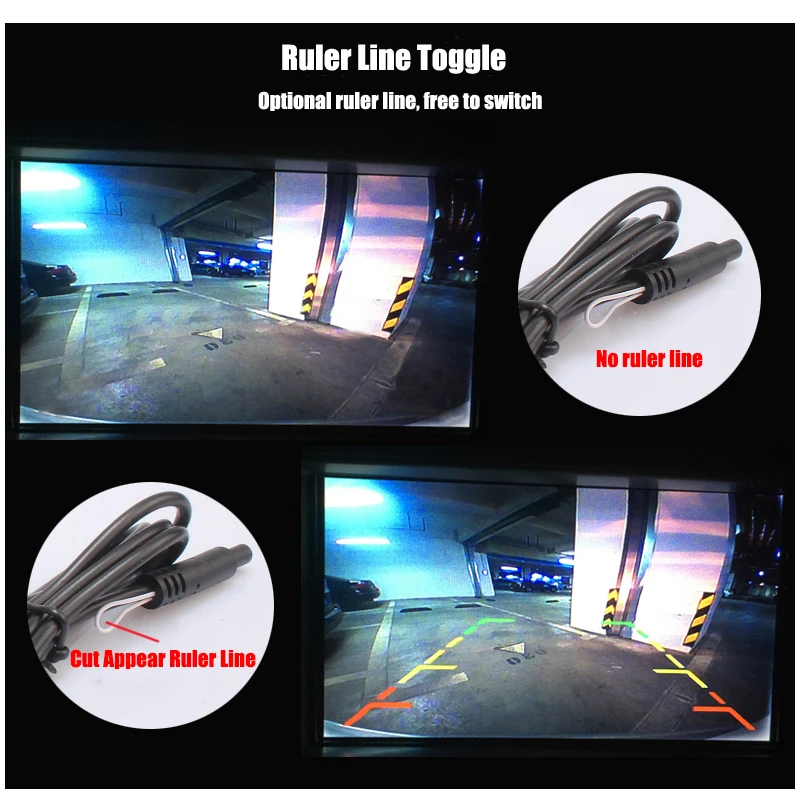 LiandLee Car Trunk Handle Rear View Reversing Parking Camera For Mercedes Benz B Class MB W246 B180 B200 2012~2018 (11)